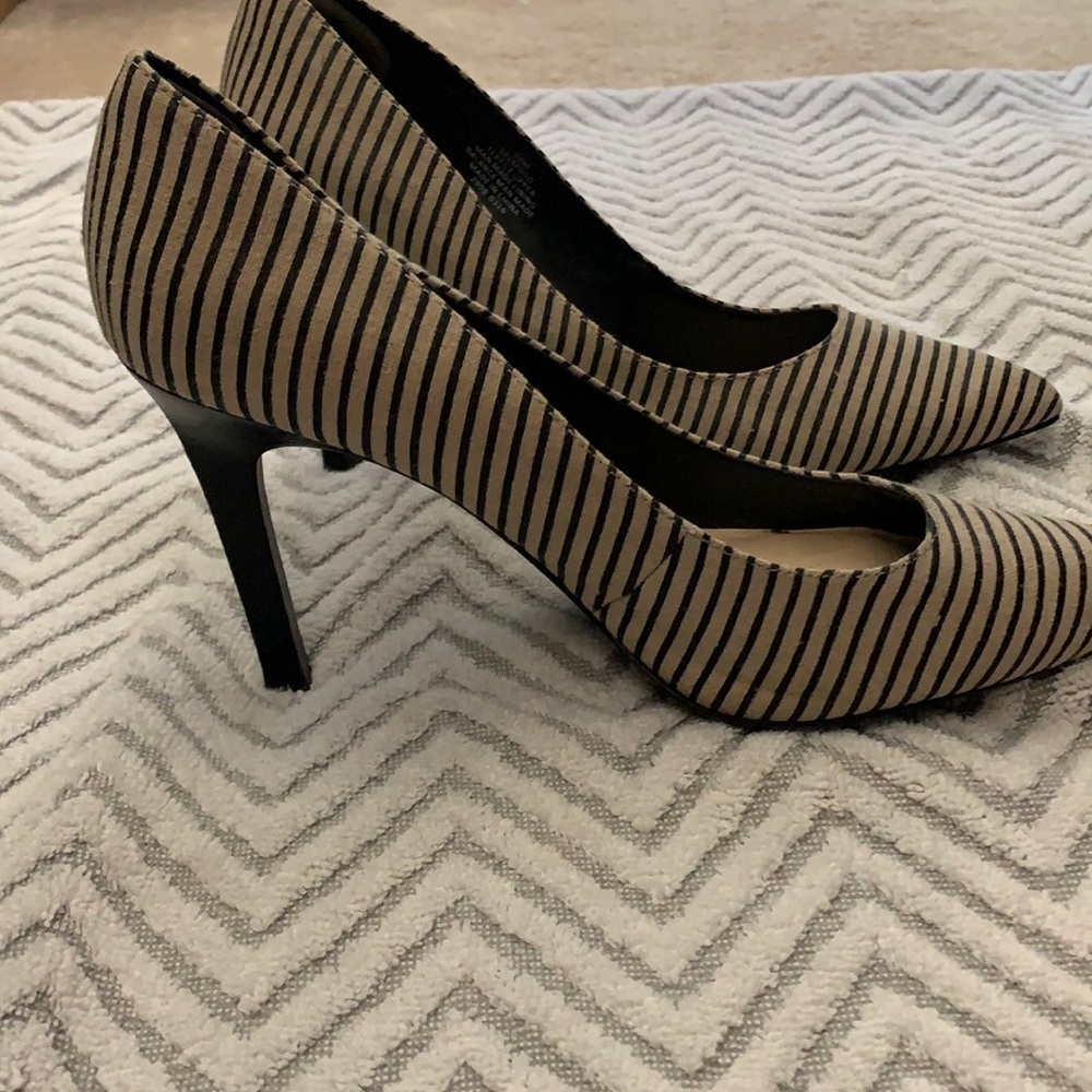 Black and Tan heels
